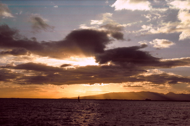 Sunset on Oahu