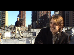 Filming in Manhattan
